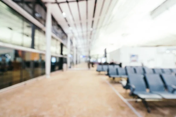 Desenfoque Abstracto Desenfocado Interior Terminal Del Aeropuerto Para Fondo — Foto de Stock