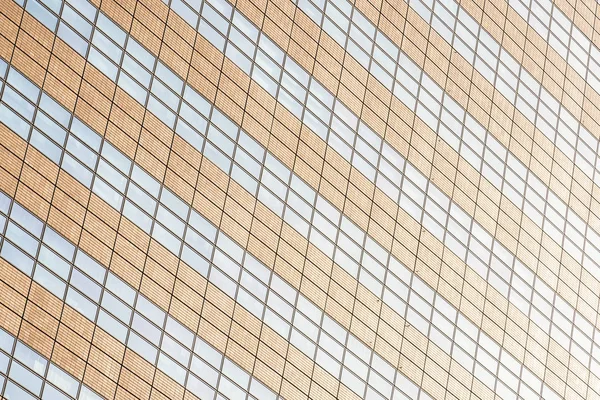 Piękna Architektura Biurowca Szkła Okno Zewnątrz Tekstury Tło — Zdjęcie stockowe