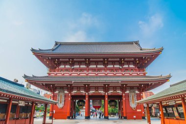 Güzel mimari Sensoji Tapınağı inşa ünlü ziyaret asakusa alan tokyo Japonya için yerdir