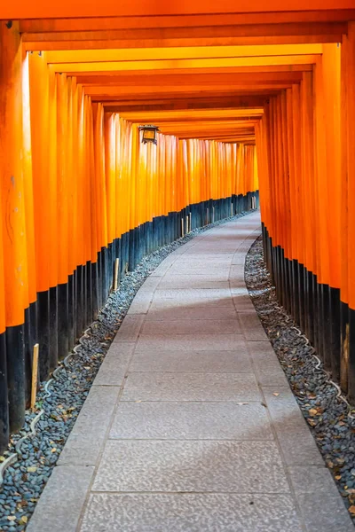 Hermoso Templo Inari Fushimi Santuario Kyoto Japón — Foto de Stock