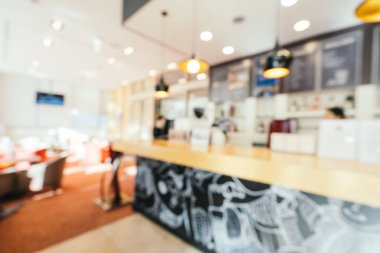 Kahvaltı büfesi hotel iç restoranda yemek için arka plan bulanıklık