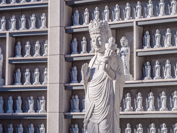 Mooie Boeddhisme Standbeeld Bongeunsa Tempel Stad Seoul Zuid Korea — Stockfoto