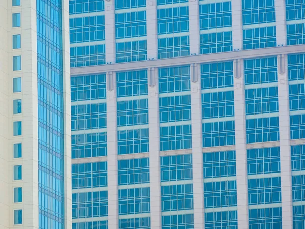 Architektura Okna Zewnętrzne Wzór Tła Piękny Biurowiec — Zdjęcie stockowe