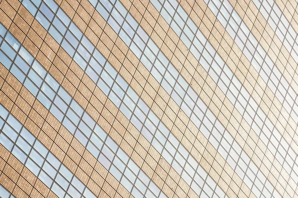 Beautiful Architecture Office Building Glass Window Textures Exterior Background — Stock Photo, Image