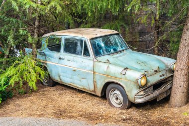 Osaka, Japonya - 12 Kasım 2018: güzel eğlence cazibe Evrensel Studio Osaka harry Potter