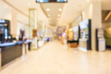 Soyut bulanıklık ve güzel lüks alışveriş ve perakende mağaza iç için arka plan bulanıklık