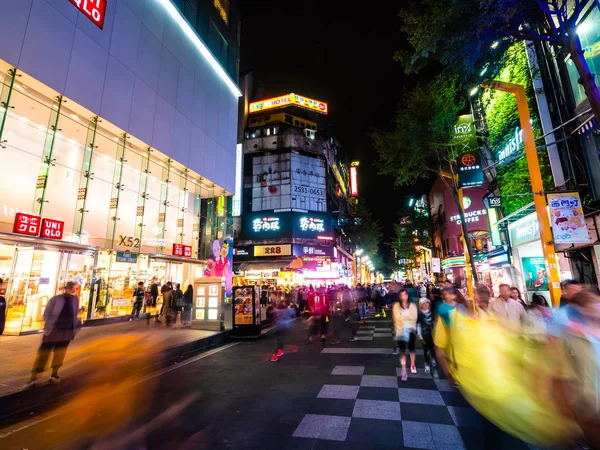 2018 Ximending 스트리트 마켓은 대만에서 — 스톡 사진