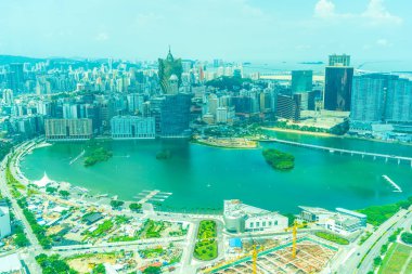 Bina Cityscape macau şehirde güzel mimari