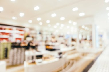 Arka plan için mağaza alışveriş merkezi iç bulanıklık