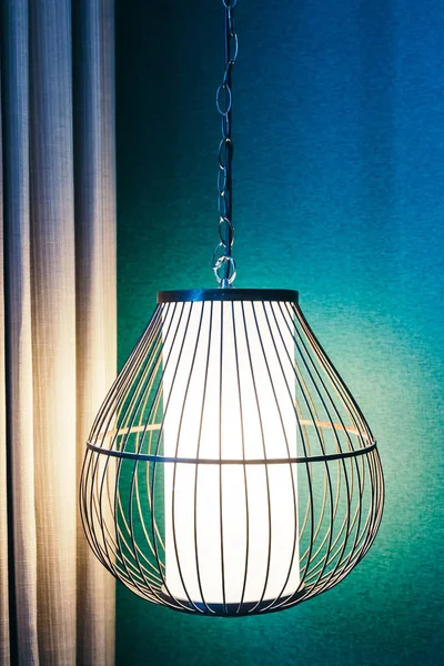 Mooie Licht Lamp Decoratie Interieur — Stockfoto