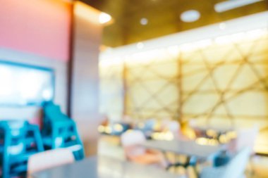 Soyut bulanıklık ve arka plan için otel lobisi.