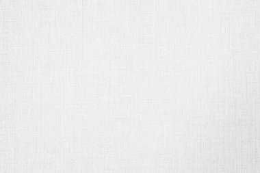 Beyaz renk tuval duvar kağıdı doku ve arka plan için yüzey