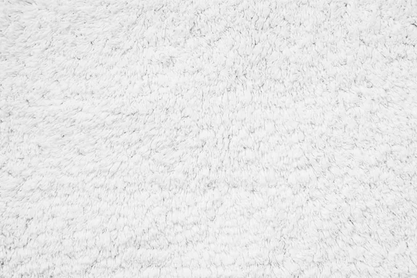 Bílé Bavlněné Koberce Textury Povrchu Pro Pozadí — Stock fotografie