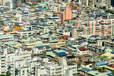 Tayvan taipei City dış dokular bina güzel mimari