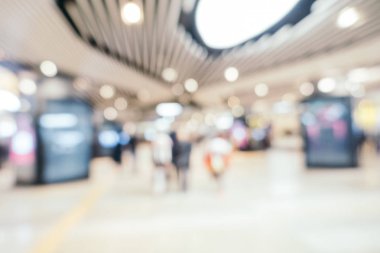 Soyut bulanıklık alışveriş merkezi mağazası iç arka planı için