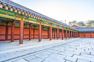 Alace Sarayı landmark Seoul City Güney Kore bina güzel mimari