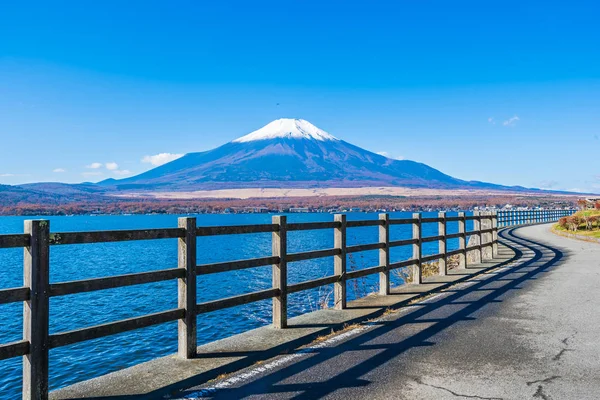 Όμορφο Τοπίο Του Βουνού Fuji Γύρω Από Την Ιαπωνία Στη — Φωτογραφία Αρχείου