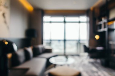 Bulanıklık kanepe ışık lamba ve salon iç arka plan için yastık