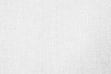Beyaz renk tuval duvar kağıdı doku ve arka plan için yüzey