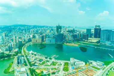 Bina Cityscape macau şehirde güzel mimari