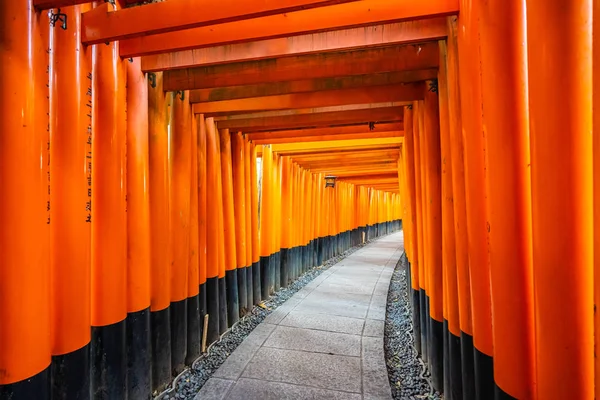 Hermoso Templo Inari Fushimi Santuario Kyoto Japón — Foto de Stock