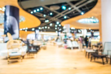 Soyut bulanıklık ve güzel lüks alışveriş ve perakende mağaza iç için arka plan bulanıklık