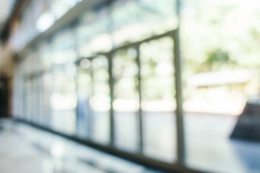 Soyut bulanıklık ve arka plan için otel lobisi.