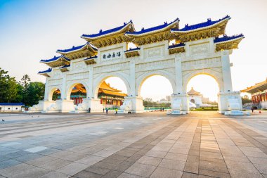 Güzel mimari yapı ve Simgesel Yapı chiang kai-shek memorial hall taipei City Tayvan