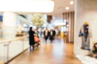 Soyut bulanıklık alışveriş merkezi mağazası iç arka planı için