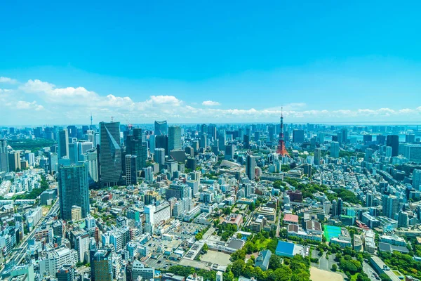 日本东京美丽的建筑景观 — 图库照片