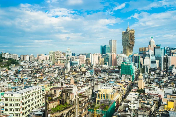 Beautiful Architecture Building Cityscape Macau City Skyline — Stock Photo, Image