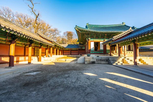 Prachtige Architectuur Bouwen Changdeokgung Paleis Landmark Stad Seoul Zuid Korea — Stockfoto