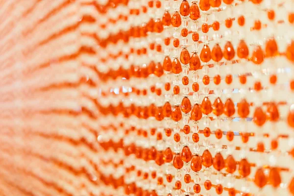 Cristallo Cieco Tenda Decorazione Della Finestra Interno Della Stanza — Foto Stock