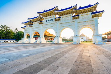 Güzel mimari yapı ve Simgesel Yapı chiang kai-shek memorial hall taipei City Tayvan