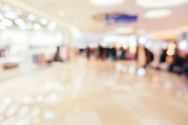 Soyut bulanıklık alışveriş merkezi mağazası iç arka planı için