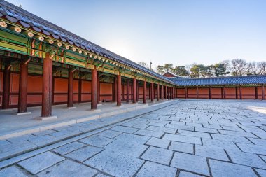 Alace Sarayı landmark Seoul City Güney Kore bina güzel mimari