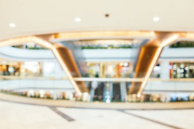 Arka plan için mağaza alışveriş merkezi iç bulanıklık