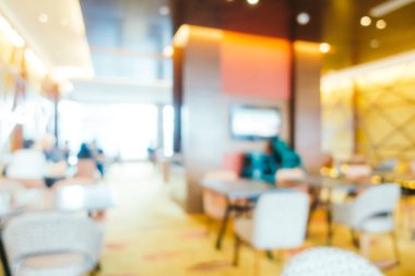 Soyut bulanıklık ve arka plan için otel lobisi.