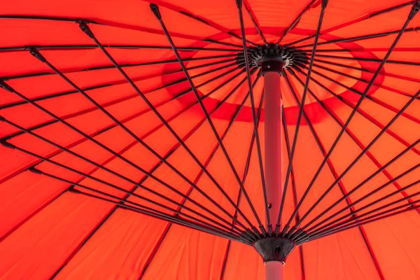 Parapluie Rouge Textures Abstraites Surface Pour Fond — Photo