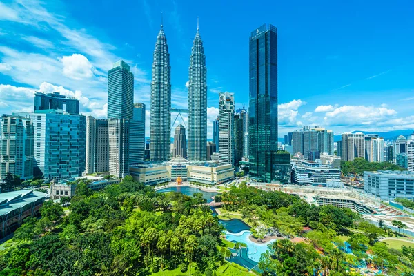 Hermoso Exterior Del Edificio Arquitectura Ciudad Kuala Lumpur Malasia Para —  Fotos de Stock