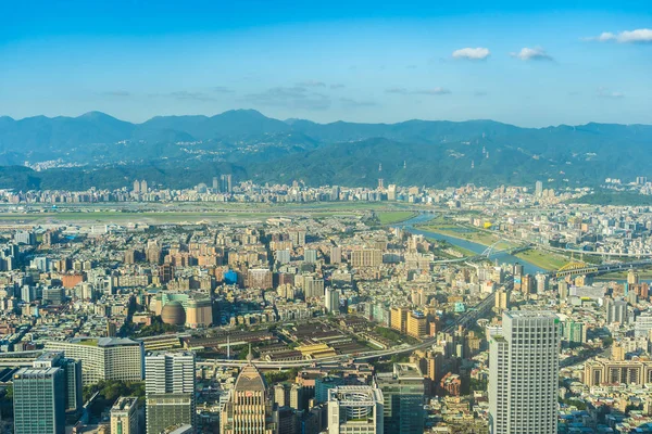 Tayvan Taipei şehir manzarası bina güzel mimari