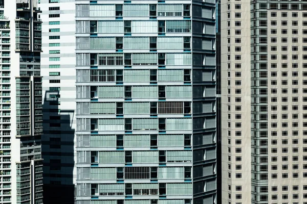 Hermosa Arquitectura Edificio Exterior Ventana Patrón Fondo —  Fotos de Stock