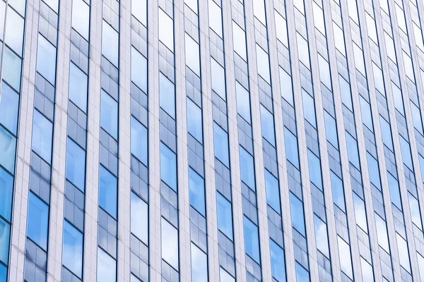 Beautiful Architecture Skyscraper Office Business Building Glass Window Shape — Stock Photo, Image