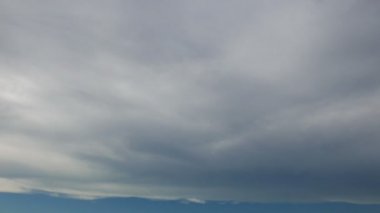 hareketli bulutlar ile güzel gökyüzü görüntüleri, zaman atlamalı