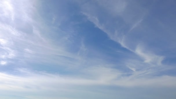 Imágenes Del Hermoso Cielo Con Nubes Movimiento Lapso Tiempo — Vídeo de stock