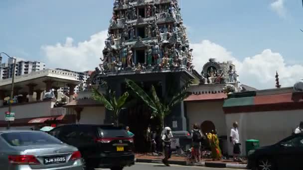 Scenic Footage Modern Megalopolis Asian City — Stock Video