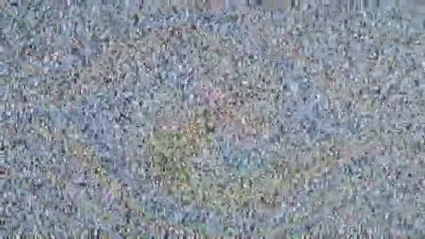 images plein cadre du bruit de télévision numérique pour le fond 