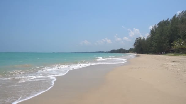 Imagens Tranquilas Belo Mar Ondulado — Vídeo de Stock