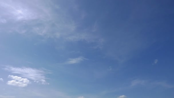 Imágenes Del Hermoso Cielo Con Nubes Movimiento Lapso Tiempo — Vídeos de Stock