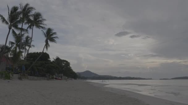 Imágenes Tranquilas Hermoso Mar Ondulado — Vídeos de Stock